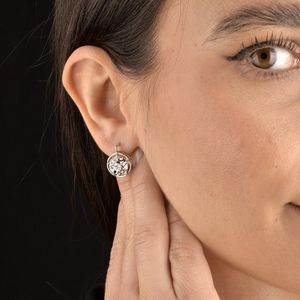 PAIO DI ORECCHINI CON DIAMANTI  - Asta Gioielli - Associazione Nazionale - Case d'Asta italiane