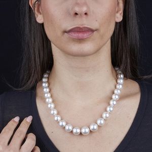 COLLANA DI PERLE SOUTH SEA  - Asta Gioielli - Associazione Nazionale - Case d'Asta italiane