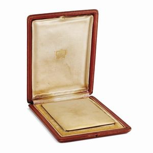 CARTIER : CARTIER GRANDE SCATOLA PORTASIGARETTE  - Asta Gioielli - Associazione Nazionale - Case d'Asta italiane