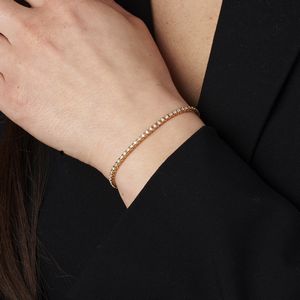 BRACCIALE TENNIS CON DIAMANTI  - Asta Gioielli - Associazione Nazionale - Case d'Asta italiane