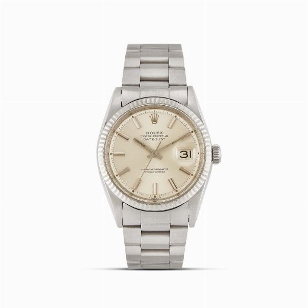 ROLEX : ROLEX DATEJUST REF. 1601 N. 14950XX ANNO 1966  - Asta OROLOGI DA POLSO E DA TASCA - Associazione Nazionale - Case d'Asta italiane