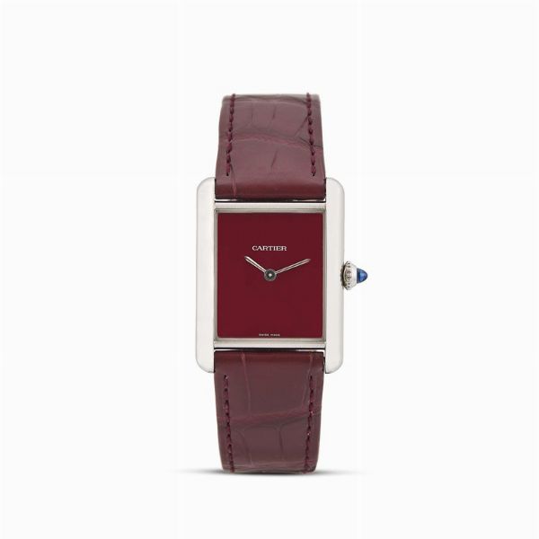 CARTIER : CARTIER TANK REF. 4323 ANNO 2022  - Asta OROLOGI DA POLSO E DA TASCA - Associazione Nazionale - Case d'Asta italiane