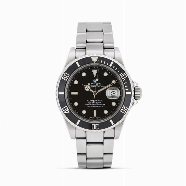 ROLEX : ROLEX SUBMARINER DATE REF. 16610 N. F9506XX ANNO 2005  - Asta OROLOGI DA POLSO E DA TASCA - Associazione Nazionale - Case d'Asta italiane