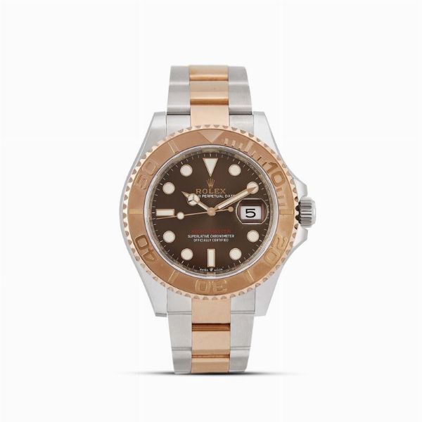 ROLEX : ROLEX YACHT-MASTER "EVEROSE" REF. 126621 N. 4FC350XX ANNO 2021  - Asta OROLOGI DA POLSO E DA TASCA - Associazione Nazionale - Case d'Asta italiane