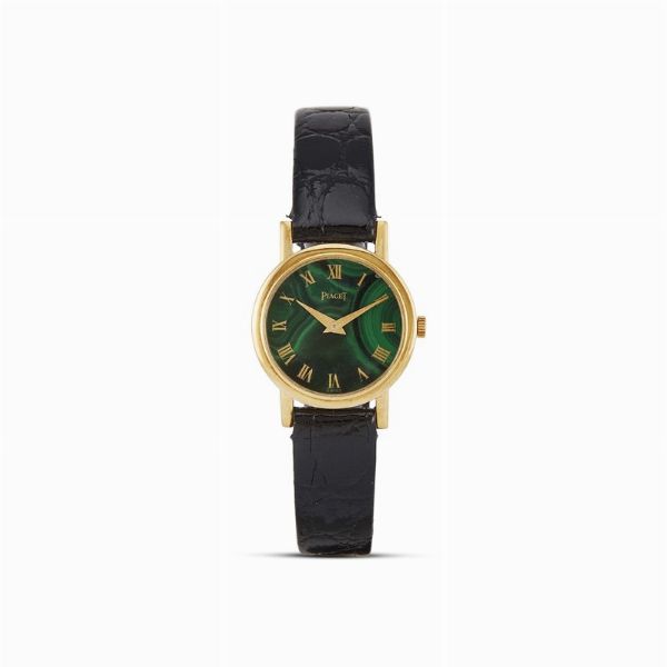 Piaget : PIAGET OROLOGIO DA DONNA REF. 921 MALACHITE  - Asta OROLOGI DA POLSO E DA TASCA - Associazione Nazionale - Case d'Asta italiane