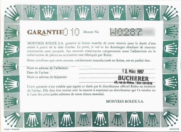 ROLEX : ROLEX CELLINI REF. 5112 N. W0287XX ANNO 1997  - Asta OROLOGI DA POLSO E DA TASCA - Associazione Nazionale - Case d'Asta italiane