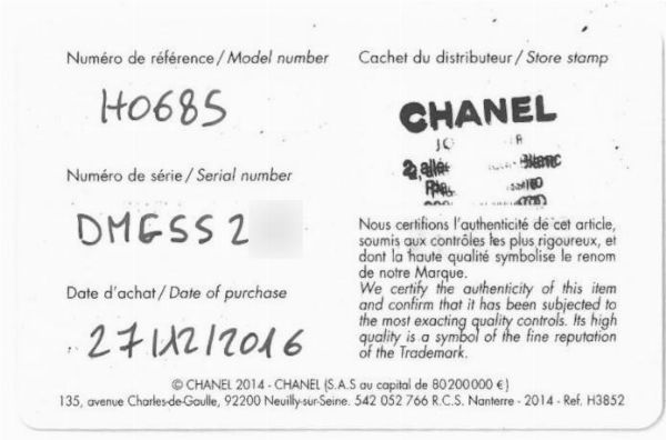 CHANEL : CHANEL J12 AUTOMATIC REF. H0685 ANNO 2016  - Asta OROLOGI DA POLSO E DA TASCA - Associazione Nazionale - Case d'Asta italiane