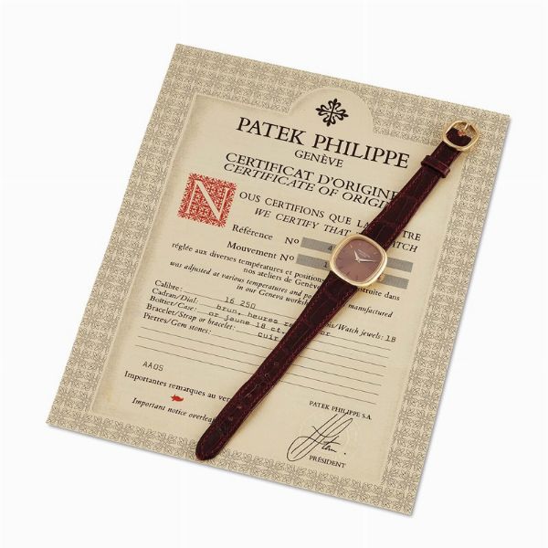 PATEK PHILIPPE : PATEK PHILIPPE ELLIPSE LADY REF. 4223 ANNO 1980  - Asta OROLOGI DA POLSO E DA TASCA - Associazione Nazionale - Case d'Asta italiane