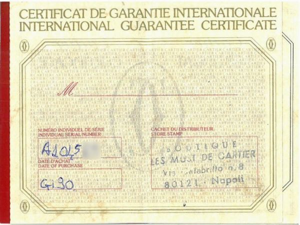 CARTIER : CARTIER PARIS TONNEAU GRAND TAILLE  - Asta OROLOGI DA POLSO E DA TASCA - Associazione Nazionale - Case d'Asta italiane