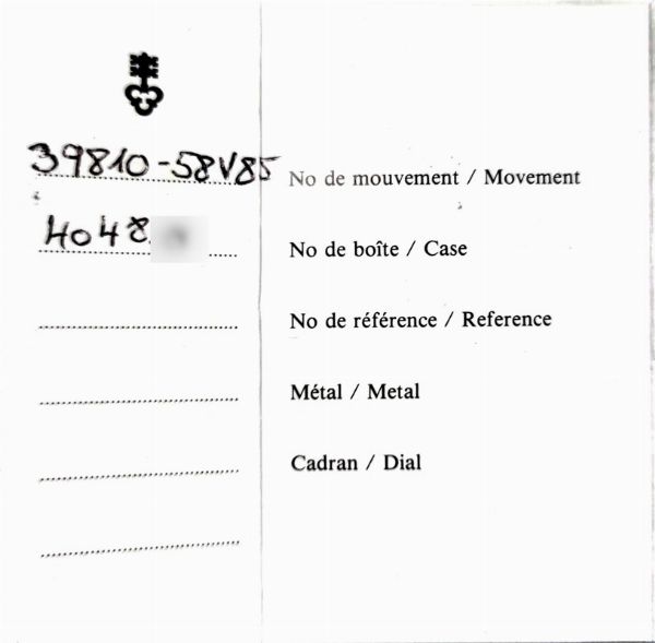 CORUM ADMIRAL CUP REF. 39.810.56V85 N. 4048XX  - Asta OROLOGI DA POLSO E DA TASCA - Associazione Nazionale - Case d'Asta italiane