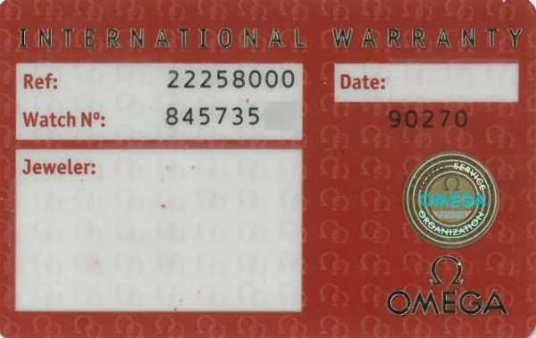 OMEGA : OMEGA SEAMASTER 300 CRONOGRAFO REF. 22258000 N. 845735XX ANNO 2008  - Asta OROLOGI DA POLSO E DA TASCA - Associazione Nazionale - Case d'Asta italiane