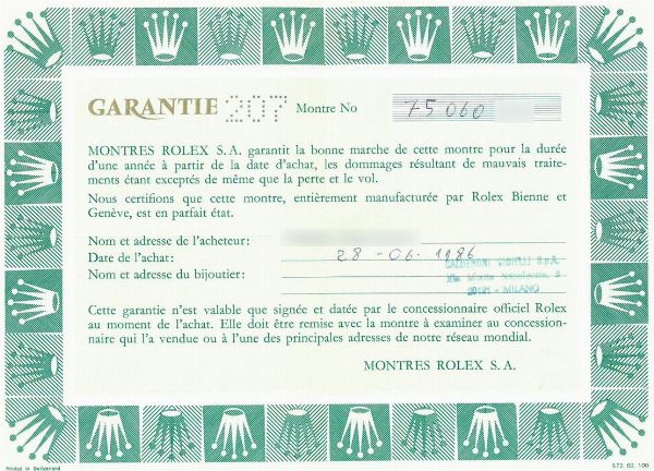 ROLEX : ROLEX OYSTER PERPETUAL LADY REF. 6719 N. 75060XX ORO GIALLO ANNO 1982  - Asta OROLOGI DA POLSO E DA TASCA - Associazione Nazionale - Case d'Asta italiane