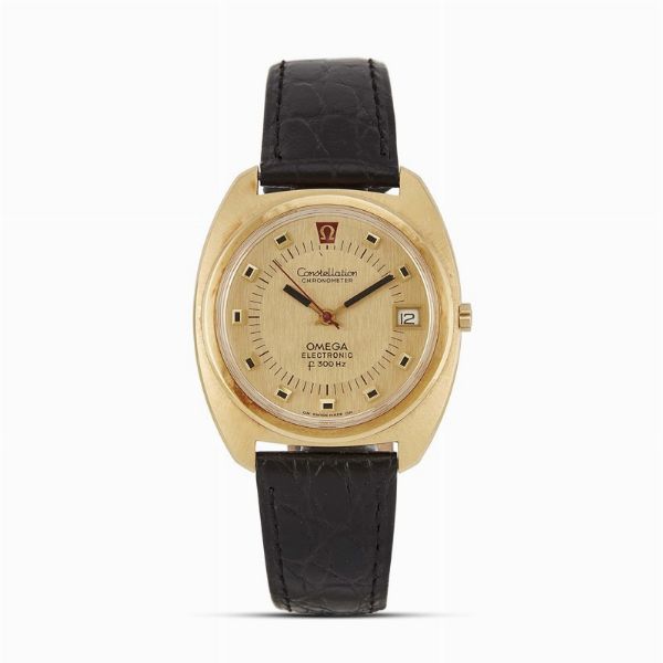 OMEGA : OMEGA CONSTELLATION ELECTRONIC F300HZ REF. 198.002 ANNO 1976  - Asta OROLOGI DA POLSO E DA TASCA - Associazione Nazionale - Case d'Asta italiane