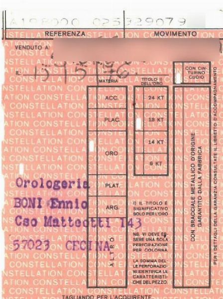 OMEGA : OMEGA CONSTELLATION ELECTRONIC F300HZ REF. 198.002 ANNO 1976  - Asta OROLOGI DA POLSO E DA TASCA - Associazione Nazionale - Case d'Asta italiane