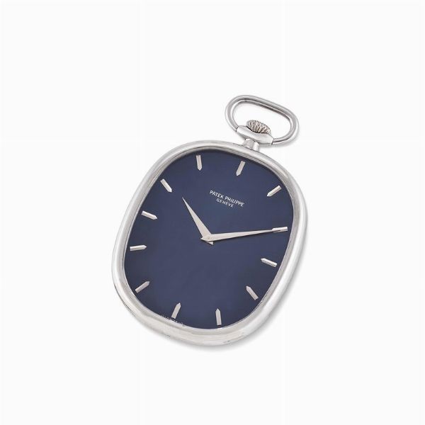 PATEK PHILIPPE : PATEK PHILIPPE ELLIPSE GRANDE OROLOGIO DA TASCA  - Asta OROLOGI DA POLSO E DA TASCA - Associazione Nazionale - Case d'Asta italiane