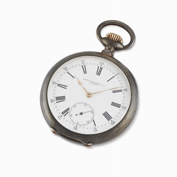 PATEK PHILIPPE : PATEK PHILIPPE & CIE GONDOLO OROLOGIO DA TASCA IN ARGENTO N. 2565XX  - Asta OROLOGI DA POLSO E DA TASCA - Associazione Nazionale - Case d'Asta italiane