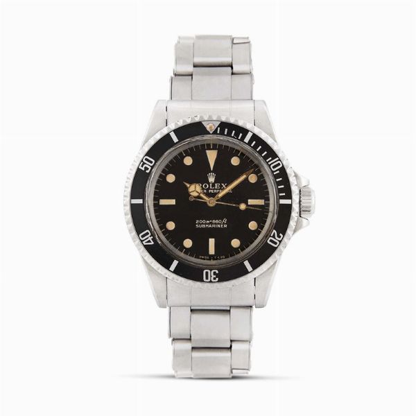ROLEX : ROLEX SUBMARINER "METER FIRST" REF. 5513 N. 12676XX ANNO 1965  - Asta OROLOGI DA POLSO E DA TASCA - Associazione Nazionale - Case d'Asta italiane