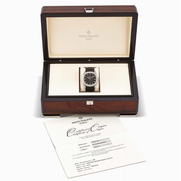 PATEK PHILIPPE AQUANAUT REF. 5167A-001 N. 5737264/46369XX ANNO 2013  - Asta OROLOGI DA POLSO E DA TASCA - Associazione Nazionale - Case d'Asta italiane
