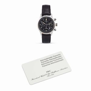 INTERNATIONAL WATCH COMPANY : IWC FLIEGERCHRONOGRAPH REF. 3741 N. 27309XX ANNO 2000  - Asta OROLOGI DA POLSO E DA TASCA - Associazione Nazionale - Case d'Asta italiane
