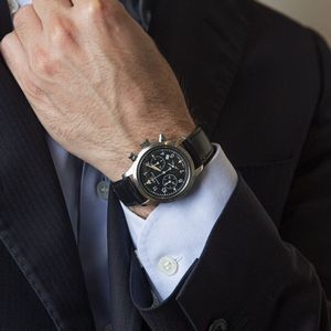 INTERNATIONAL WATCH COMPANY : IWC FLIEGERCHRONOGRAPH REF. 3741 N. 27309XX ANNO 2000  - Asta OROLOGI DA POLSO E DA TASCA - Associazione Nazionale - Case d'Asta italiane