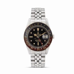 ROLEX - ROLEX GMT MASTER GHIERA IN BACHELITE REF. 6542 N. 4828XX ANNO 1959