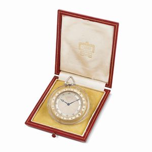 CARTIER : CARTIER OROLOGIO DA TASCA  - Asta OROLOGI DA POLSO E DA TASCA - Associazione Nazionale - Case d'Asta italiane