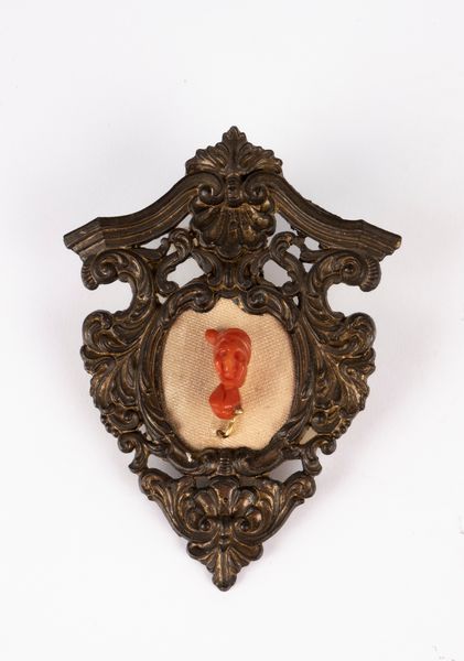 �Testina in corallo. Sicilia, secolo XVIII/XIX  - Asta Arredi Antichi - Associazione Nazionale - Case d'Asta italiane