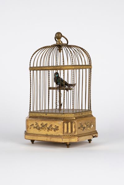 Carillon a guisa di gabbietta. Francia, secolo XIX  - Asta Arredi Antichi - Associazione Nazionale - Case d'Asta italiane