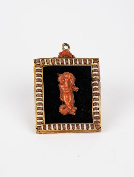 �Intaglio in corallo. Manifattura siciliana, secolo XVIII/XIX  - Asta Arredi Antichi - Associazione Nazionale - Case d'Asta italiane