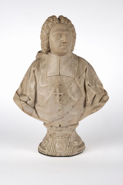 Scultura in marmo bianco. Secolo XVII/XVIII  - Asta Arredi Antichi - Associazione Nazionale - Case d'Asta italiane