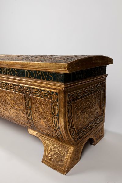 Cassone in stile fiorentino rinascimentale. Fine secolo XIX/ inizio secolo XX  - Asta Arredi Antichi - Associazione Nazionale - Case d'Asta italiane