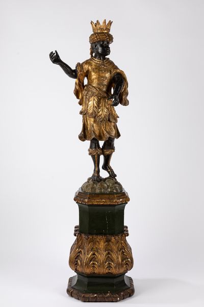 Moretto in legno scolpito. Venezia, secolo XVIII/XIX  - Asta Arredi Antichi - Associazione Nazionale - Case d'Asta italiane