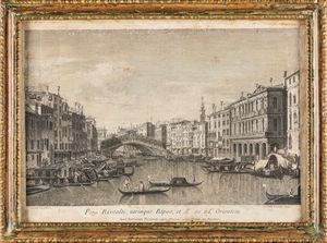 Lotto composto da sei acquaforti di Giovanni Battista Brustolon (1712-1796). Venezia, secolo XVIII  - Asta Arredi Antichi - Associazione Nazionale - Case d'Asta italiane