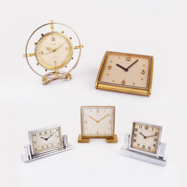 LOTTO DI 5 PENDOLETTE  - Asta OROLOGI VINTAGE E MODERNI - Associazione Nazionale - Case d'Asta italiane