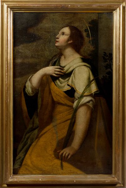 Scuola dell'Italia settentrionale, secolo XVII : Santa Caterina d'Alessandria  - Asta Dipinti e Disegni Antichi - Associazione Nazionale - Case d'Asta italiane