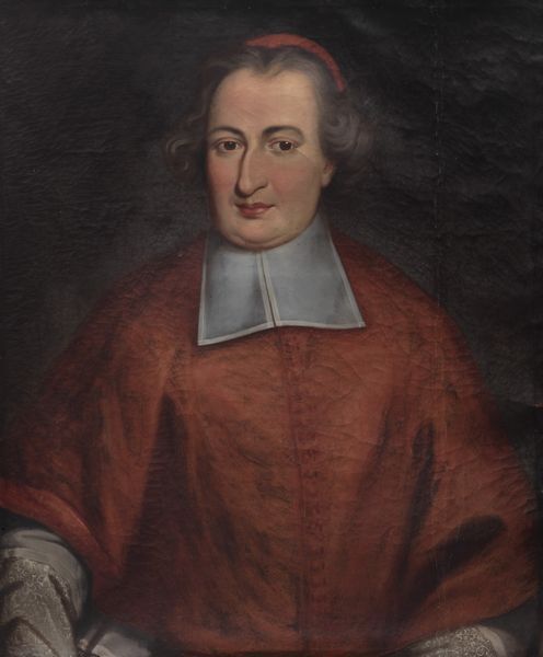 Scuola dell'Italia centrale, secolo XVIII : Ritratto di cardinale a mezzo busto  - Asta Dipinti e Disegni Antichi - Associazione Nazionale - Case d'Asta italiane