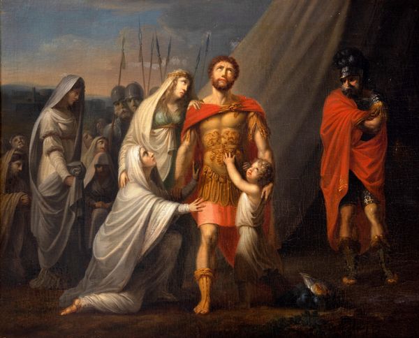 ARTISTA NEOCLASSICO : Alessandro e la famiglia di Dario  - Asta Dipinti e Disegni Antichi - Associazione Nazionale - Case d'Asta italiane