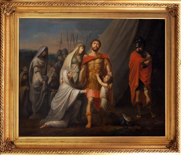 ARTISTA NEOCLASSICO : Alessandro e la famiglia di Dario  - Asta Dipinti e Disegni Antichi - Associazione Nazionale - Case d'Asta italiane