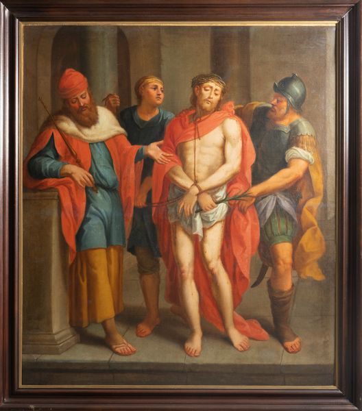 Scuola dell'Italia centrale, fine secolo XVI - inizi secolo XVII : Ecce Homo  - Asta Dipinti e Disegni Antichi - Associazione Nazionale - Case d'Asta italiane