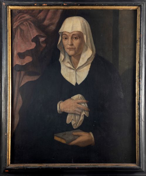 Scuola toscana, secolo XVI : Ritratto di Francesca Buonaccorso Pitti, consorte di Luigi de Mozzi  - Asta Dipinti e Disegni Antichi - Associazione Nazionale - Case d'Asta italiane