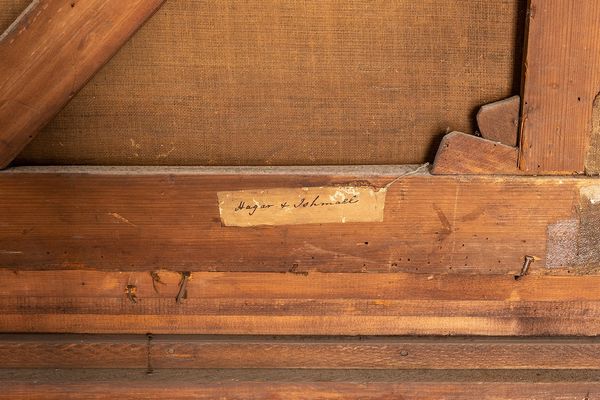 Scuola di Adam Elsheimer (Francoforte sul Meno 1578 - Roma 1610) : Agar e l'Angelo  - Asta Dipinti e Disegni Antichi - Associazione Nazionale - Case d'Asta italiane