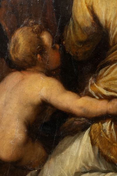 Domenico Cresti, detto il Passignano : Entrata di Cristo a Gerusalemme  - Asta Dipinti e Disegni Antichi - Associazione Nazionale - Case d'Asta italiane