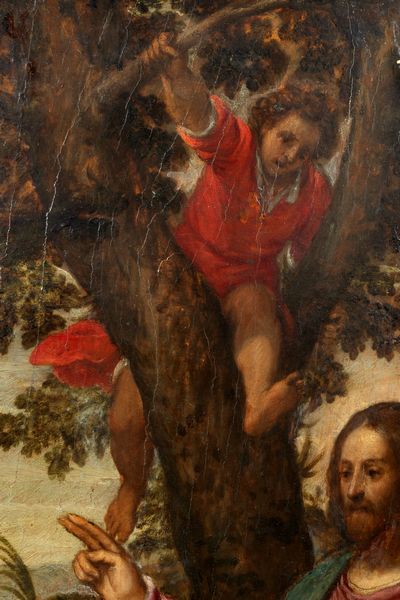 Domenico Cresti, detto il Passignano : Entrata di Cristo a Gerusalemme  - Asta Dipinti e Disegni Antichi - Associazione Nazionale - Case d'Asta italiane