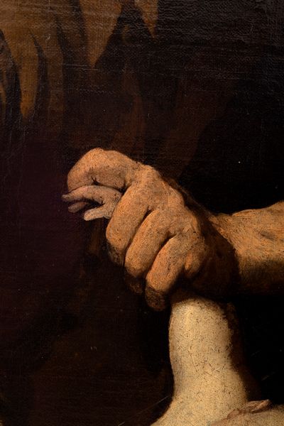 Bernardino Fusario (attivo in Lombardia nella prima metà del secolo XVII) : Strage degli Innocenti  - Asta Dipinti e Disegni Antichi - Associazione Nazionale - Case d'Asta italiane