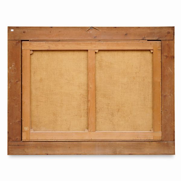 Attribuito a Evaristo Baschenis (Bergamo, 1617 – 1677) : Strumenti musicali, foglio con spartito, libri, conchiglia, scrigno, statuetta di Davide e tenda  - Asta Dipinti e Disegni Antichi - Associazione Nazionale - Case d'Asta italiane