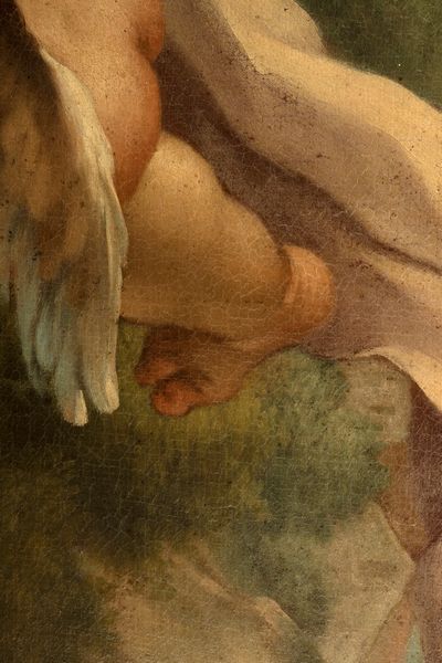 Ludovico Mazzanti : Riposo durante la fuga in Egitto  - Asta Dipinti e Disegni Antichi - Associazione Nazionale - Case d'Asta italiane