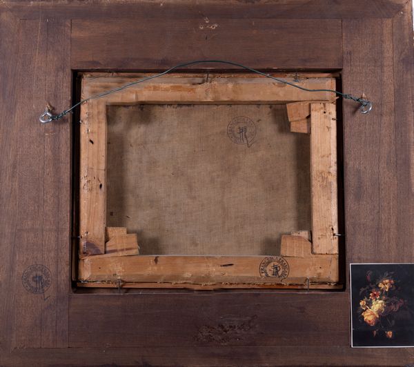 Scuola fiamminga, secolo XVII : Rose, tulipani e altri fiori  - Asta Dipinti e Disegni Antichi - Associazione Nazionale - Case d'Asta italiane
