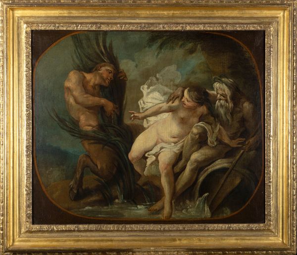Charles-André van Loo : Pan e Siringa  - Asta Dipinti e Disegni Antichi - Associazione Nazionale - Case d'Asta italiane