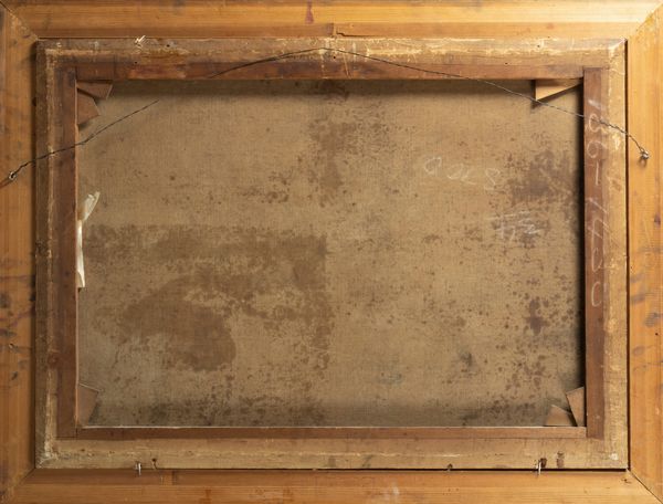 Scuola romana, secolo XVIII : Natura morta con cesto di frutta e melograni  - Asta Dipinti e Disegni Antichi - Associazione Nazionale - Case d'Asta italiane