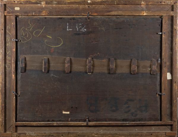 Scuola fiamminga, secolo XVII : Paesaggio boschivo con scena di battaglia  - Asta Dipinti e Disegni Antichi - Associazione Nazionale - Case d'Asta italiane